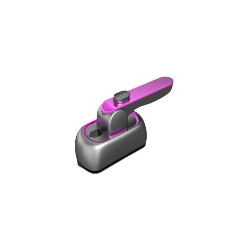 Fier de calcat portabil, mini fier de calcat cu abur, 25 ml rezervor apa, 310 g, 200x140mm
