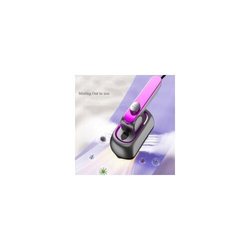 Fier de calcat portabil, mini fier de calcat cu abur, 25 ml rezervor apa, 310 g, 200x140mm