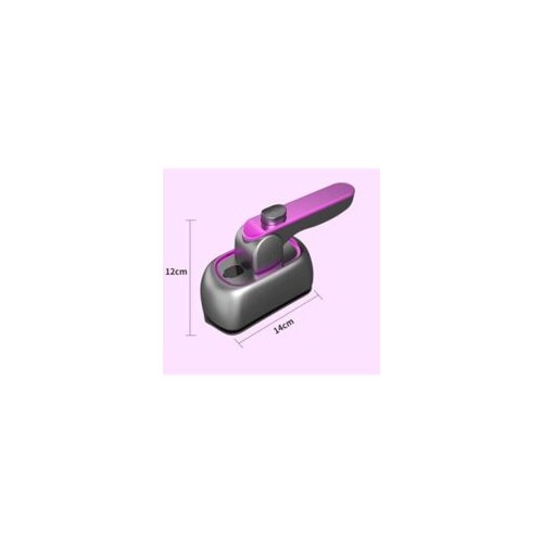 Fier de calcat portabil, mini fier de calcat cu abur, 25 ml rezervor apa, 310 g, 200x140mm
