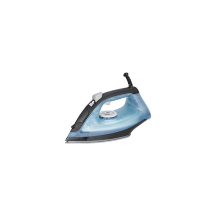 Fier de calcat cu abur, 1600W, auto-oprire, auto-curatare, 4 setari de temperatura, 270x120x190mm