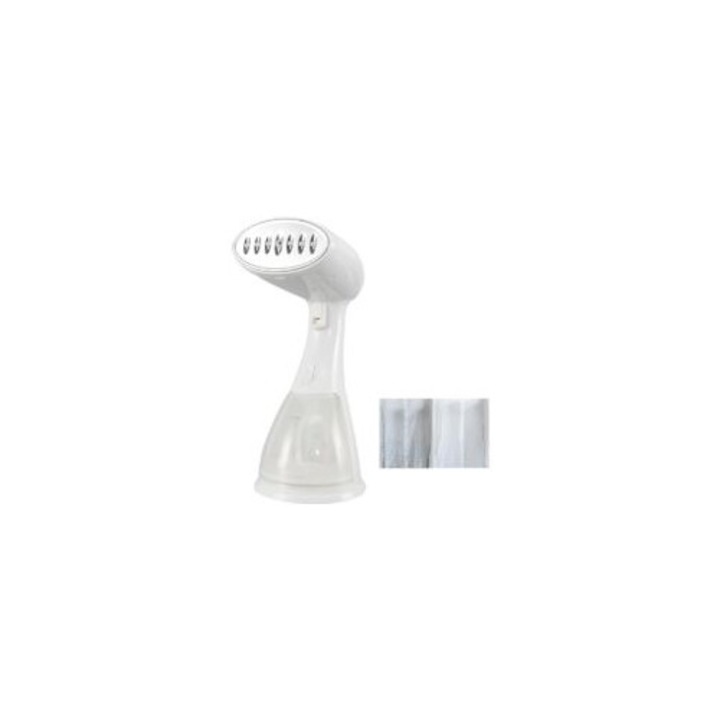 Fier de calcat cu abur portabil, 1500W, incalzire rapida, alb, 28x14x12cm