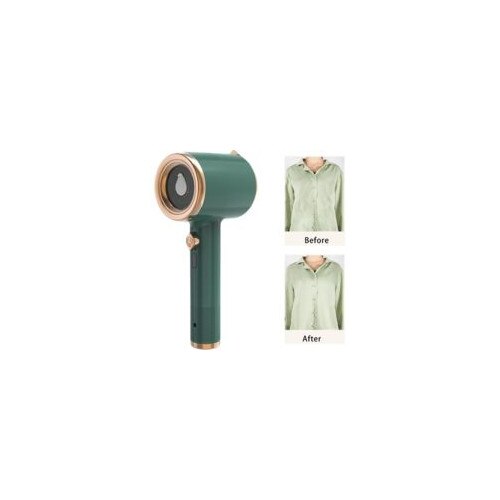 Fier de calcat portabil, 50ml rezervor apa, verde, 33W