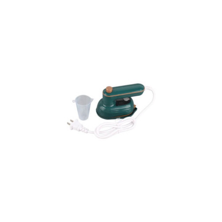 Fier de calcat portabil cu abur, 110 V, 12x9x6cm, functie uscata si umeda, set