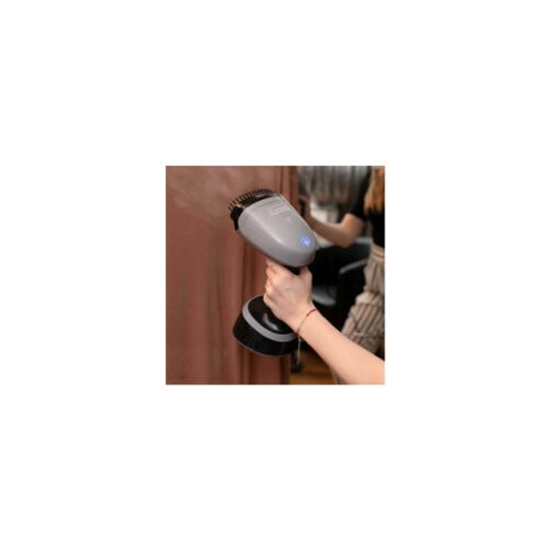 Fier de calcat vertical portabil, 1100 W, capacitate apa 350 ml, design compact, mana pliabila