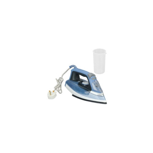 Fier de calcat portabil cu abur 2400W, rezervor de apa, 220V, compact, usor