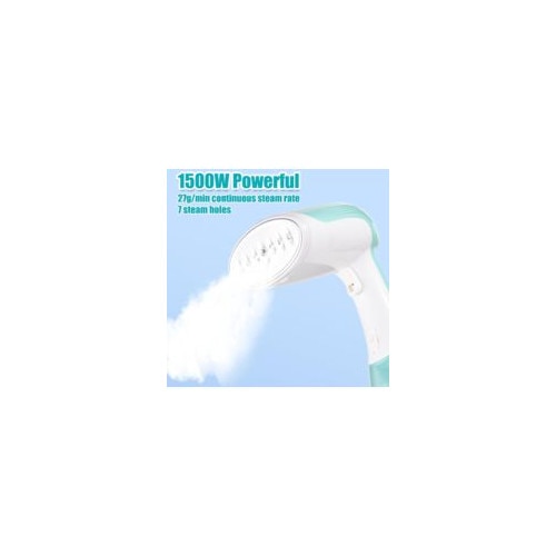 Fier de calcat cu abur 1500W, rezervor de apa 300ml, functie 2 in 1, pentru toate tipurile de tesaturi