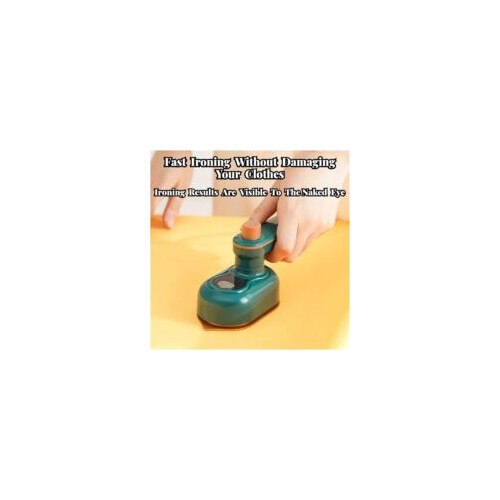 Fier de calcat mini, portabil, verde, pentru uz casnic si magazine de imbracaminte