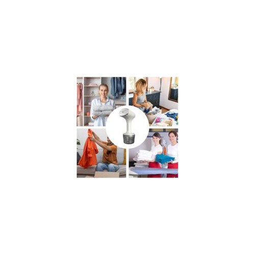 Fier de calcat cu abur portabil, 260ml, design compact, oprire automata, utilizare acasa si calatorie