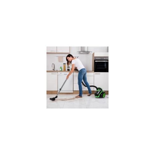 Aspirator vertical fara sac, 899W, 3L, putere de aspiratie mare, filtru - verde, 33x25x29cm