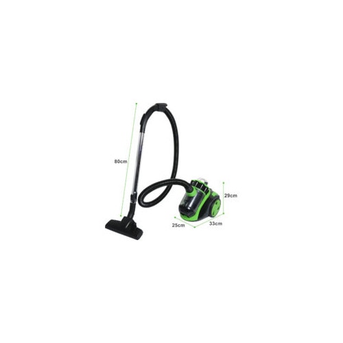 Aspirator vertical fara sac, 899W, 3L, putere de aspiratie mare, filtru - verde, 33x25x29cm
