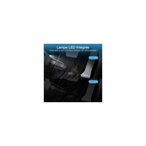 Aspirator portabil fara fir 9000Pa, filtru din otel inoxidabil, 640g, pentru acasa si masina