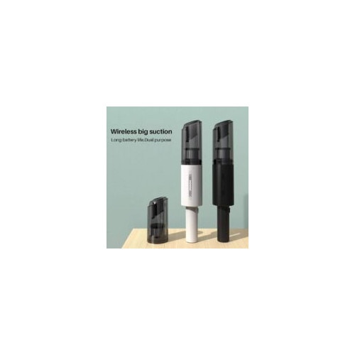 Aspirator vertical fara fir, cu statie de incarcare si suport de perete, deschidere de aspiratie larga, recipient pentru praf lavabil, 36.8cm, negru