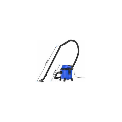 Aspirator 3 in 1 cu functie de mop, capacitate 15 litri, putere 2000W, negru si albastru, cu accesorii incluse