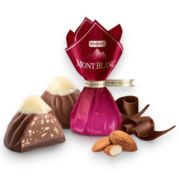 Bomboane MONT BLANC cu migdale 1 Kg