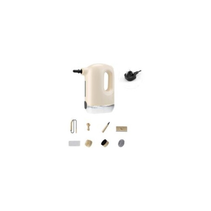 Aparat de curatat cu abur 1200W, portabil, cu rezervor de 300ml, control temperatura ajustabil, multicolor