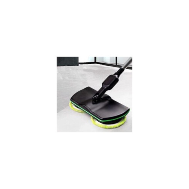Mop electric fara fir, 300 rpm, acumulator 2200 mAh, pad din microfibra reutilizabil, 105x125cm