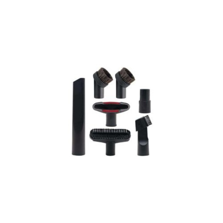 Set accesorii pentru aspirator, 7 piese, compatibilitate universala, plastic robust, 32-35 mm