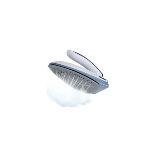 Fier de calcat calator, 1000W, maner pliabil, talpa ceramica, abur vertical