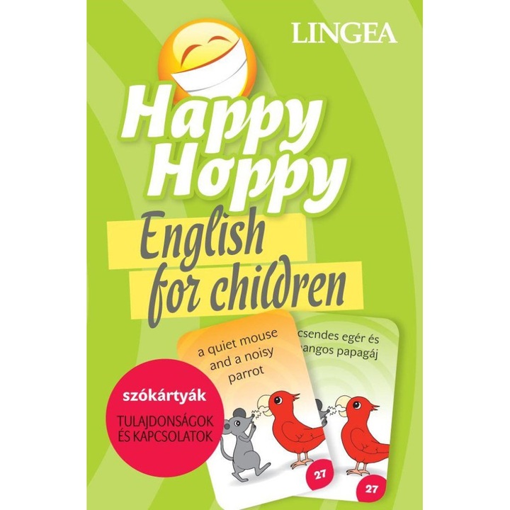 Happy Hoppy Szókártyák - tulajdonságok és kapcsolatok