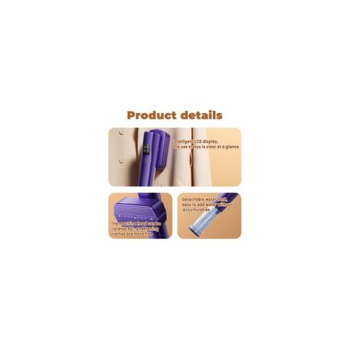 Fier de calcat 2 in 1, 1200W, 145C, rezervor 100ml, portabil, pentru calatorii si acasa