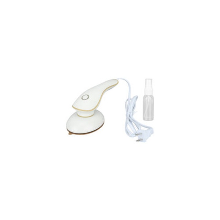 Fier de calcat mini, 30W, 160C, alb, set cu sticla de pulverizare