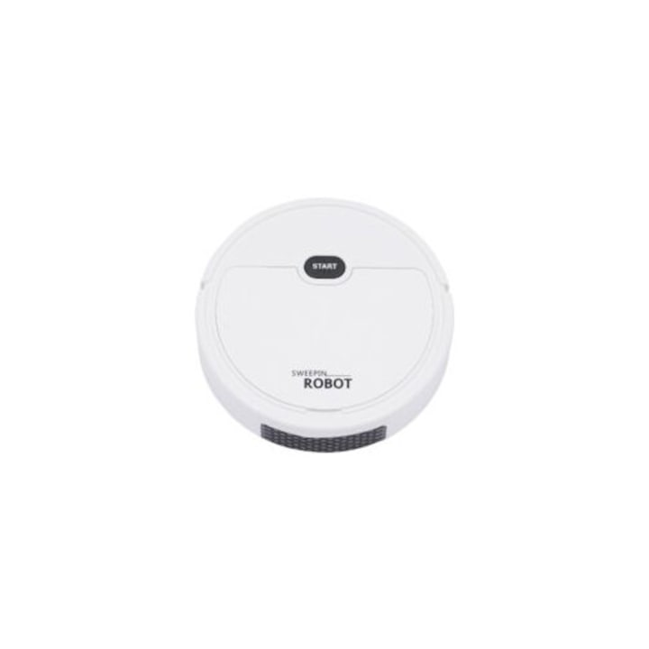Aspirator robot 3 in 1, model KT205, alb, capacitate colector 0.13qt, pentru suprafete pana la 90m