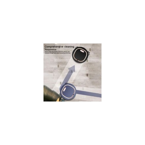 Aspirator robot 3 in 1, 120 minute autonomie, 68mm inaltime, mop integrat, pentru par de animale si praf