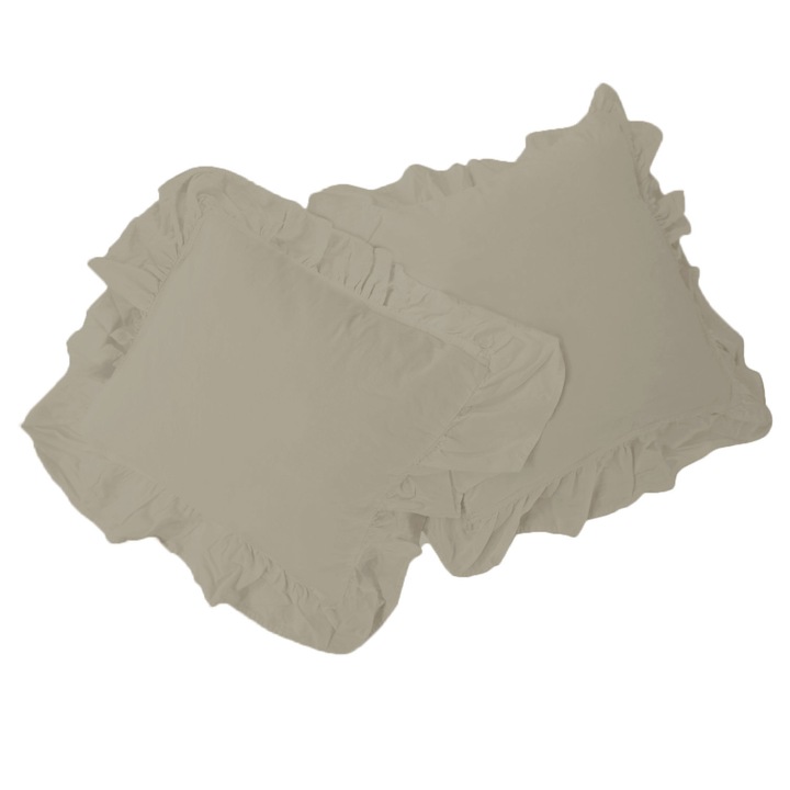 Párnahuzatok, Limasso, OXFORDTAN, 100% pamut, 2x 40x40 cm, többszínű