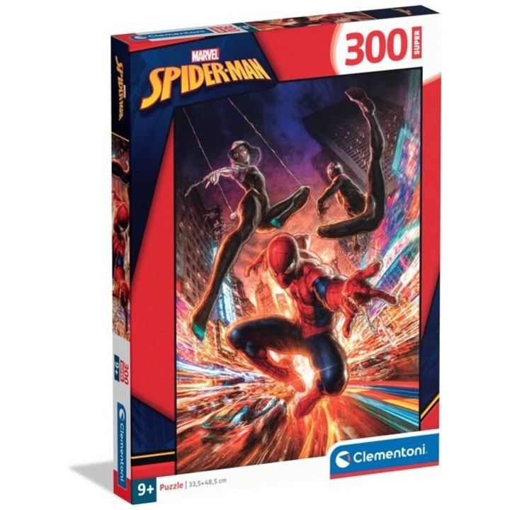 Puzzle 300 darabos Clementoni Spider Man, klasszikus