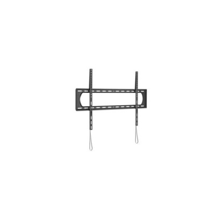 Fix TV tartó, 60-120", max. teherbírás 120 kg, rozsdamentes acél, fekete, 1005x3.5x625mm