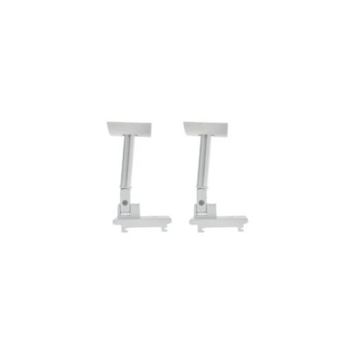 Set de 2 suporturi de perete pentru difuzor Bose Companion 5, metal, alb