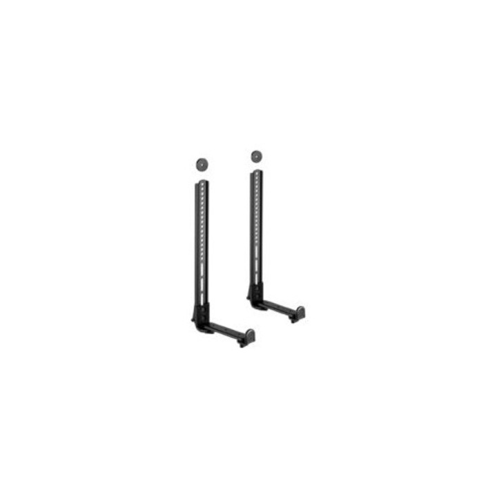 Univerzális soundbar állvány, közvetlen TV-re szerelhető, 15 kg teherbírás, 40x182 mm kompatibilis mélység