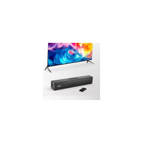 Soundbar 2.0, 80W, Bluetooth, control remote, design compact, 450x75x80mm