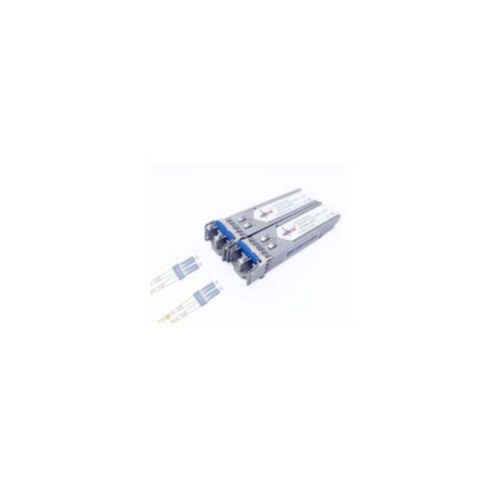 SFP modul 2 darabos csomag, 1.25 Gbps, LC Duplex, 1310 nm, akár 10 km, optikai hálózatokhoz