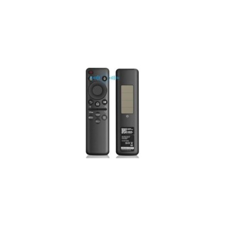 Telecomanda solara BN59-01432A pentru televizoare Samsung Neo QLED, functie de cautare vocala, USB-C, 4 butoane rapide, neagra