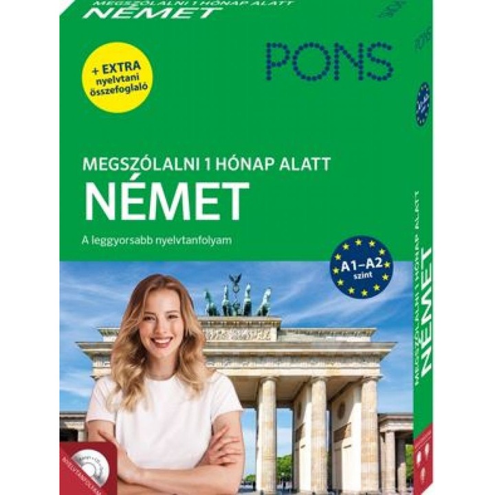 PONS Megszólalni 1 hónap alatt Német + CD és ONLINE hanganyag