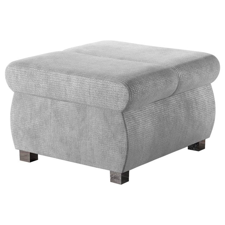 Taburet mic Kanton, MIRJAN 24, argint, 60x60x39 cm