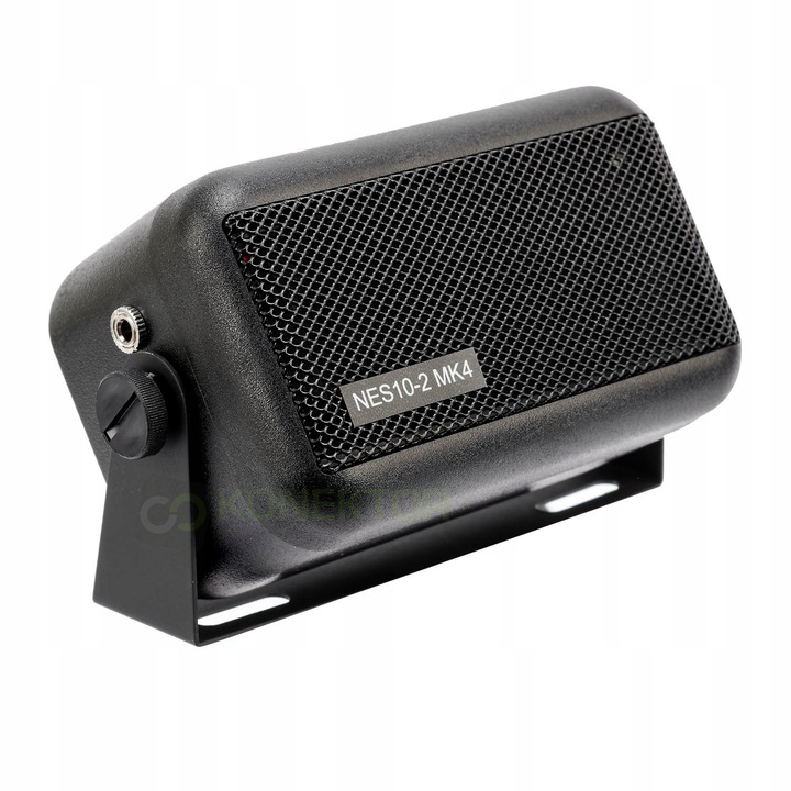Boxa externa BHI NES10-2 MK4 PNE81ZFMJEW5, cu DSP 8 niveluri de filtrare pana la 40 dB, 5W, iesire pentru casti, 10–18V, negru, 110 x 65 x 55 mm