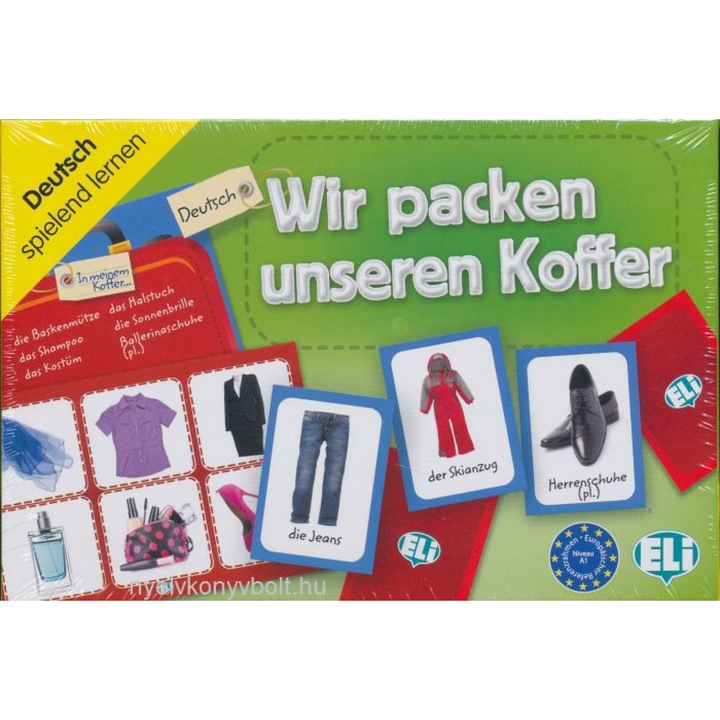 Wir packen unseren Koffer - Spielend Deutsch lernen (Társasjáték)
