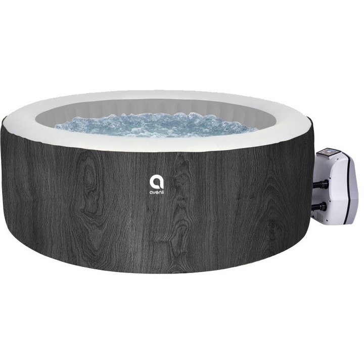 Avenli Nice felfújható jakuzzi antik fa hatású 204x70cm