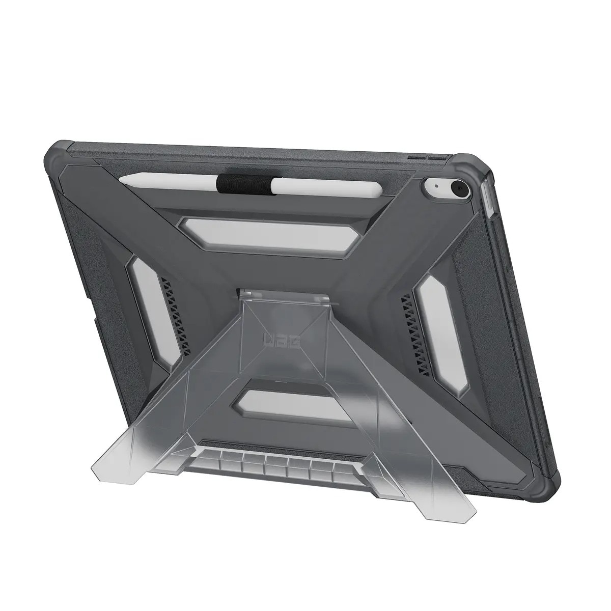 Carcasa UAG Scout Plus cu Kickstand compatibila cu iPad Air 13 inch 2024/2025/2026, Gri