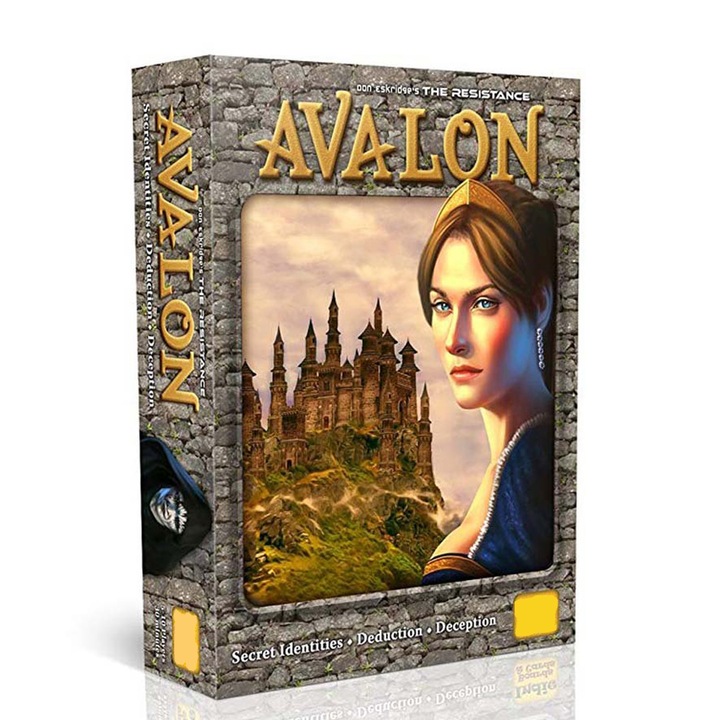 Társasjáték, The Resistance: Avalon, 5-10 játékos, +14 év, doboz
