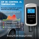 Смарт станция за зареждане на електрически автомобил, 11kW 16A Type 2 (IEC 62196-2), 400V, стена/стълб, контрол от приложение и RFID карта, IP65, 5м кабел, LCD дисплей, множество защити, програмиране на зареждане и таймер