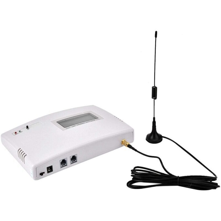 Vezeték nélküli fix terminál, GSM, SIM300W modul, dual-band és quad-band támogatás, 21x15.5x7.5cm, komplett szett