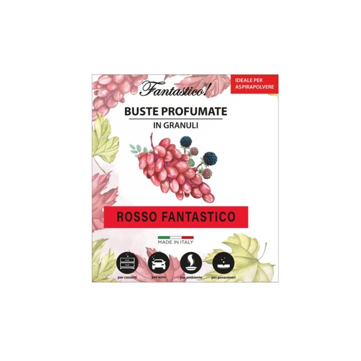 Plic granule odorizant Fantastico, Rosso Fantastico, 40gr