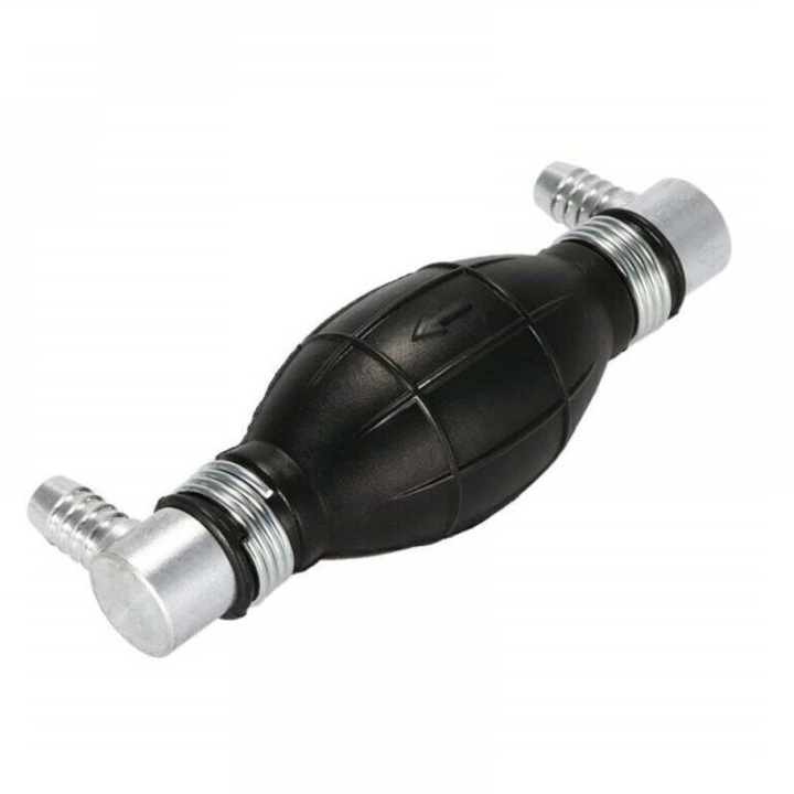 Pompa de amorsare universal pentru sisteme de combustibil diesel sau benzina, dimensiuni 145x45mm, iesire 8mm, unghiat 90°