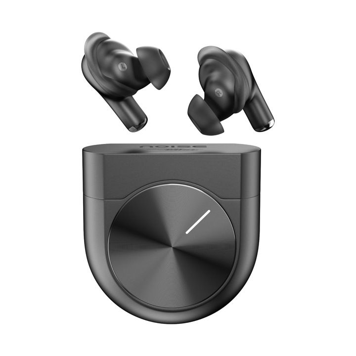 Casti True Wireless In-Ear Noise Master Buds 2, Sound by Bose, ANC Adaptiv pana la 51dB, LHDC 5.0 Hi-Res 24bit/96kHz, Spatial Audio 360° cu Head Tracking, 6 Microfoane ENC, Bluetooth 6.1, Dual Pairing, Fast Charge, IPX5, Carbon Black