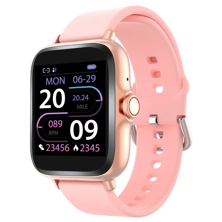 Smartwatch Denver SWC-156RO Ecran TFT 1.44Inch Bluetooth 150mAh Rose