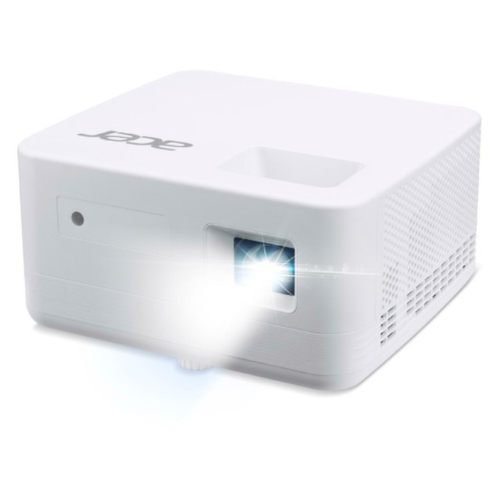 Видеопроектор Acer Projector PD1500, DLP Portable, Full HD (1920x1080), 1500 ANSI Lumens, 5000:1, LED Light Source, 360° Projection, HDMI 1.4a, Audio 3.5mm jack x 1, DC Out (5V/2.0A, USB Type A x 1, Speaker 5W, LED lifespan up to 30,000h, 2.3 MR.JY011.001