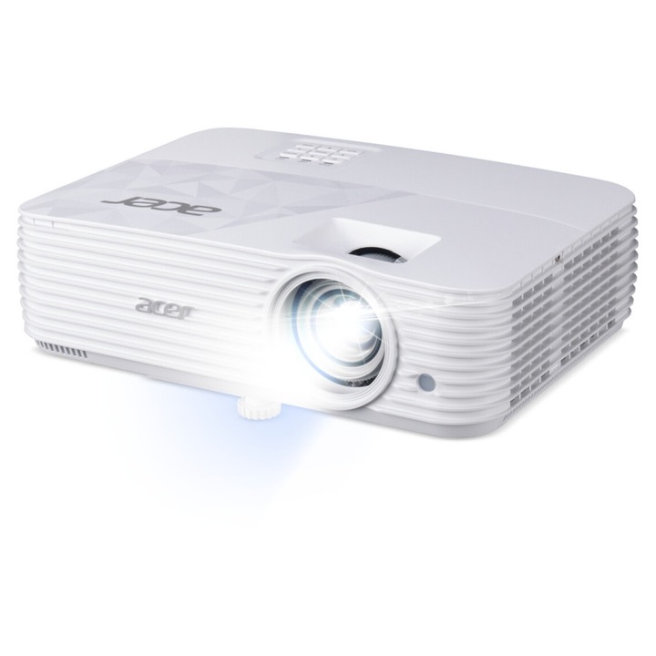 Видеопроектор Acer Projector HL6521G, DLP, Laser, FHD (1920x1080), 4000ANSI Lum, 3 500 000:1, 1.1x Zoom, 2xHDMI, 10 000:1, 1.1x Zoom, 2xHDMI 2.0, USB Type-A DC Out, Audio Out (3.5 mm), RS232, Speaker 10W, Carrying Case, 3.3kg, White MR.JYP11.001